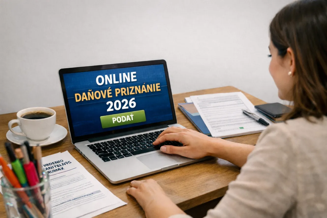Ako vyplniť daňové priznanie online za 15 minút (Návod pre rok 2026)